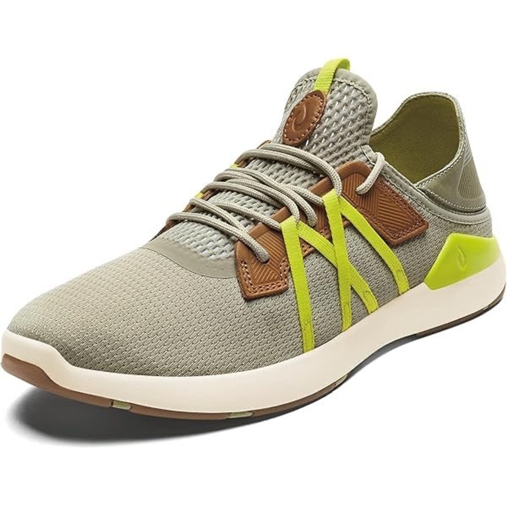 OluKai Mio Li Mens Shark Luminous Neon Mesh Sneakers 10.5 New